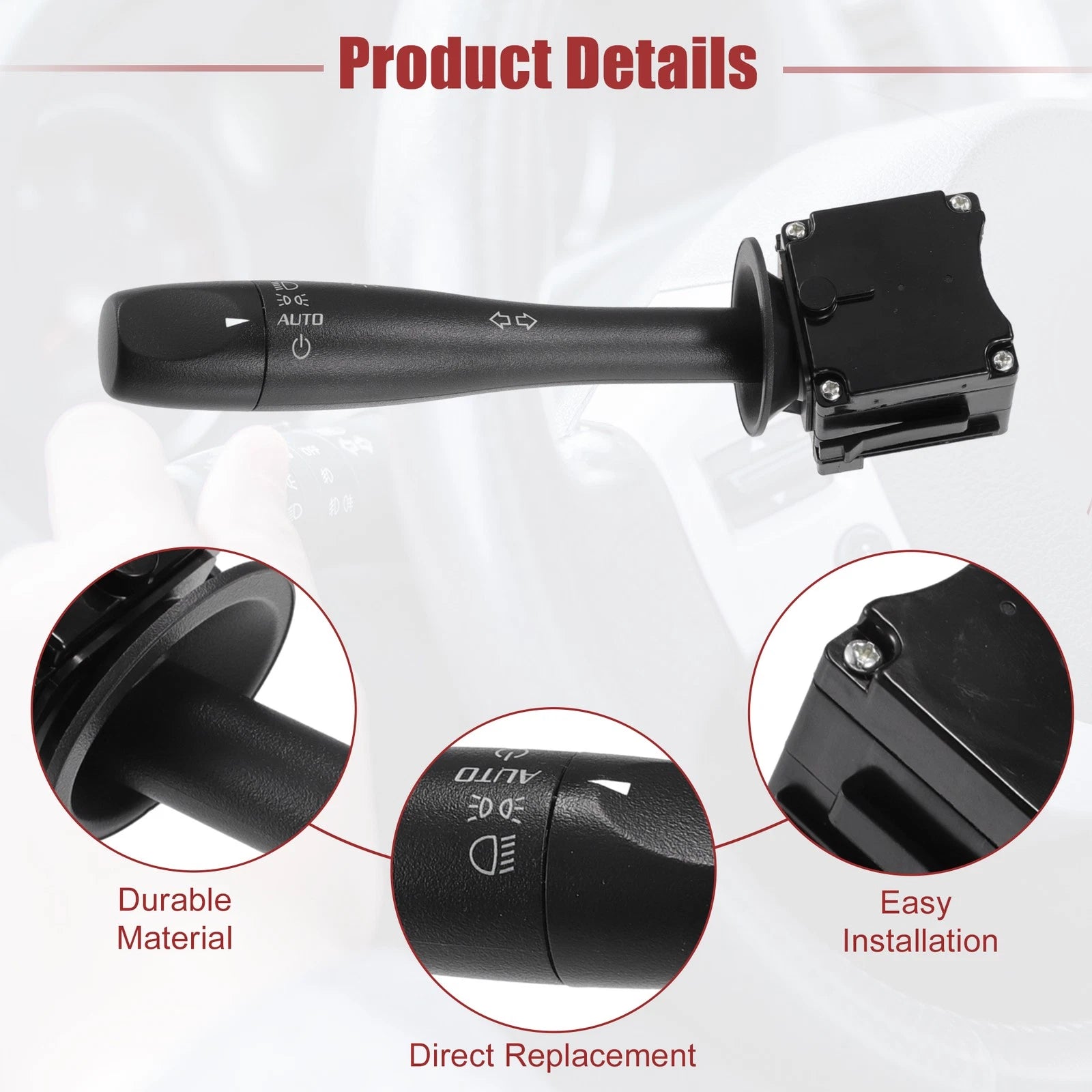 Turn Signal Switch for Chevrolet (No. 20940369)