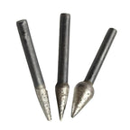 Grinding Head Abrasive Point for Engraving (6mm Shank, OD 6/8/12/14mm)