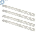 Set of 4 E Track Tie Down Rails for Truck Trailer Cargo Van