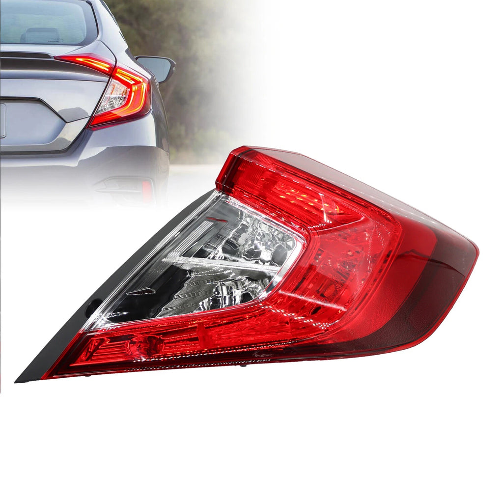 Right Outer Tail Light for Honda Civic Sedan (2016–2020)