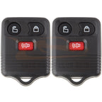 Set of 2 Keyless Key Fob Remote Cases for Ford F150 Expedition (1998–2010)