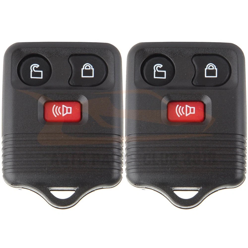 Set of 2 Keyless Key Fob Remote Cases for Ford F150 Expedition (1998–2010)