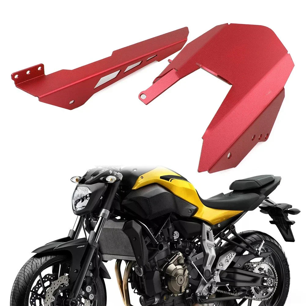 Red Chain Guard Cover Aluminum Billet for Yamaha MT-07 MT07 (2014-2016)