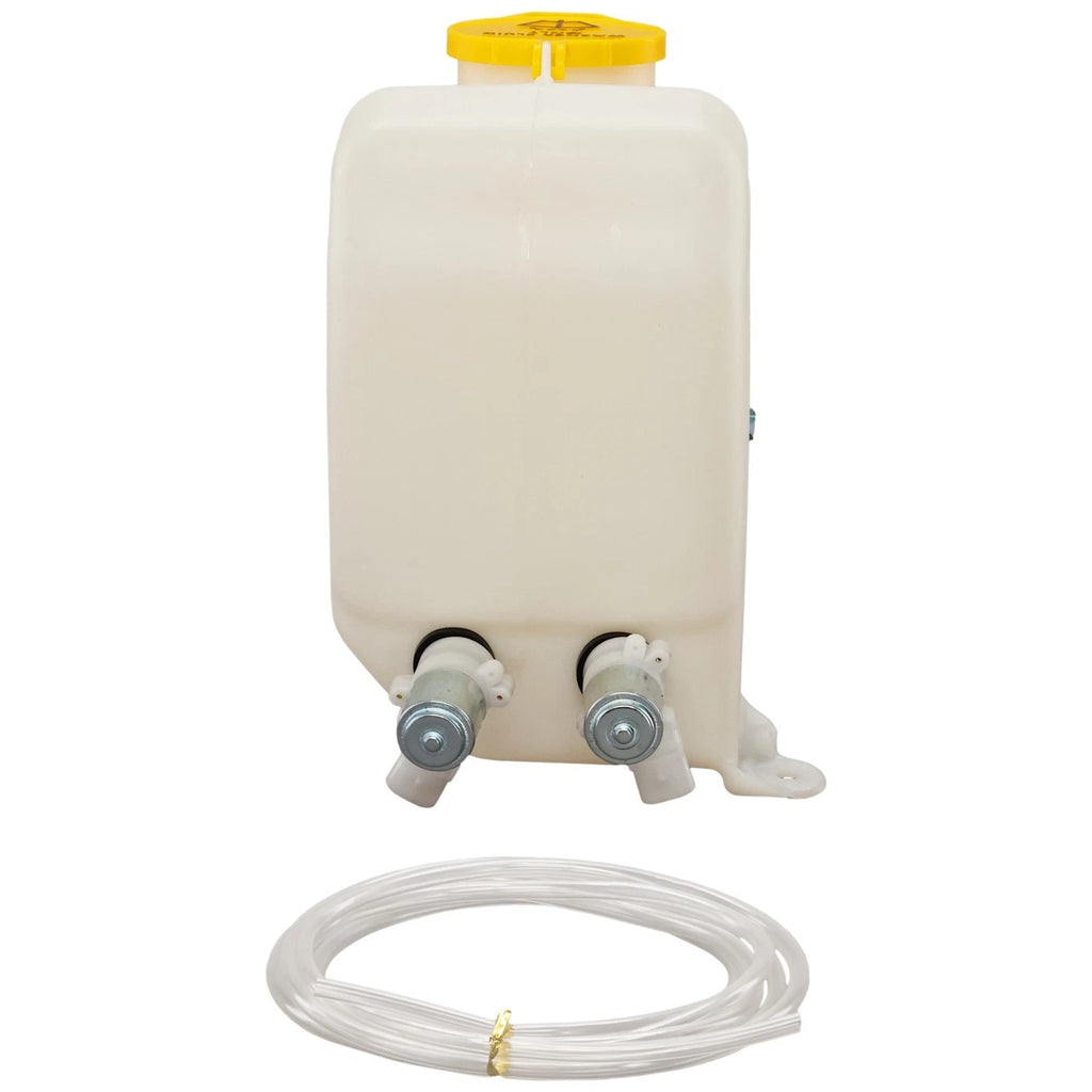 Washer Reservoir Tank for Jeep Wrangler (1997–2002) Dual Pump with Cap