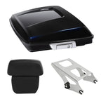 Razor Trunk Backrest Pad Mount Rack for Harley Touring (2014–2026)