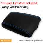Console Lid Pull Over Armrest Cover for Pontiac GTO (2004–2006) Blue Stitch