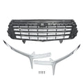 Chrome Black Mesh Grille Bumper Replacement for Chevrolet Equinox (2022–2023)