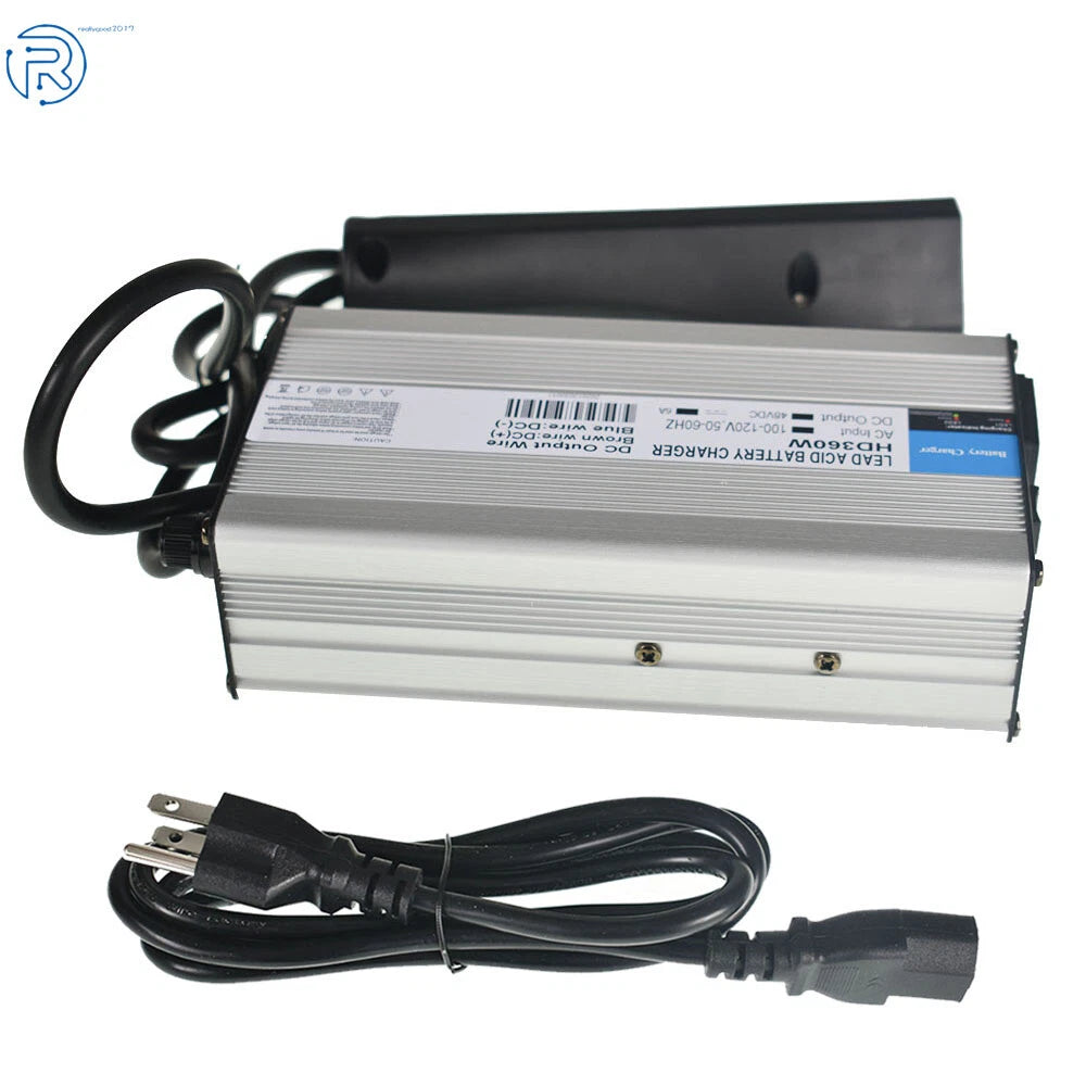 48V 6A Golf Cart Battery Charger for Yamaha EzGo RXV Club Car (2008–2023)