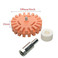Sticker Removal Wheel for Automotive Paint Finish