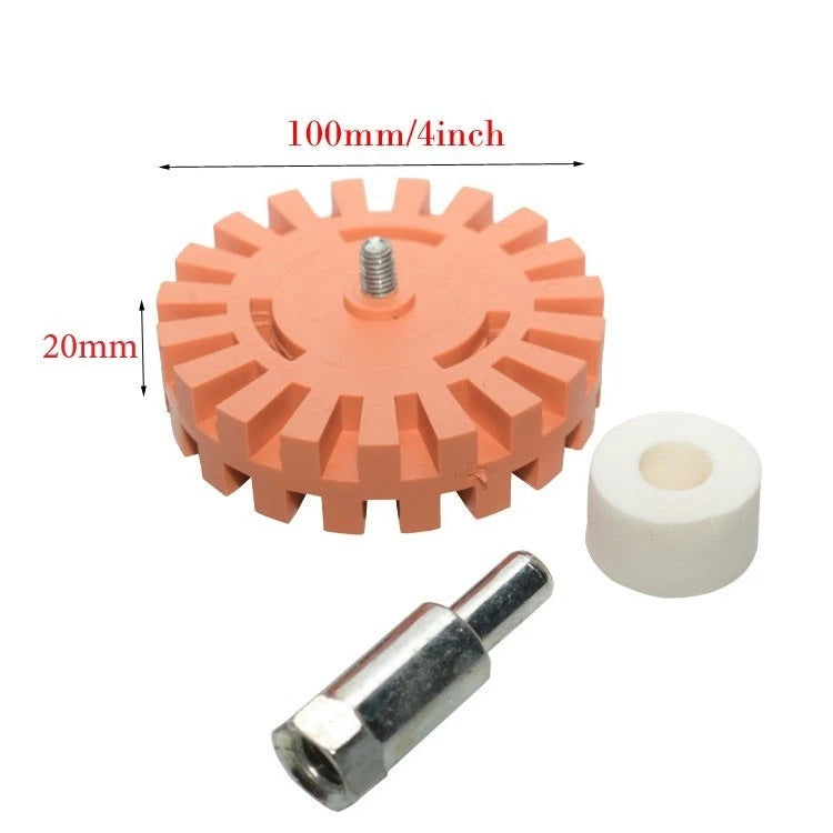 Sticker Removal Wheel for Automotive Paint Finish