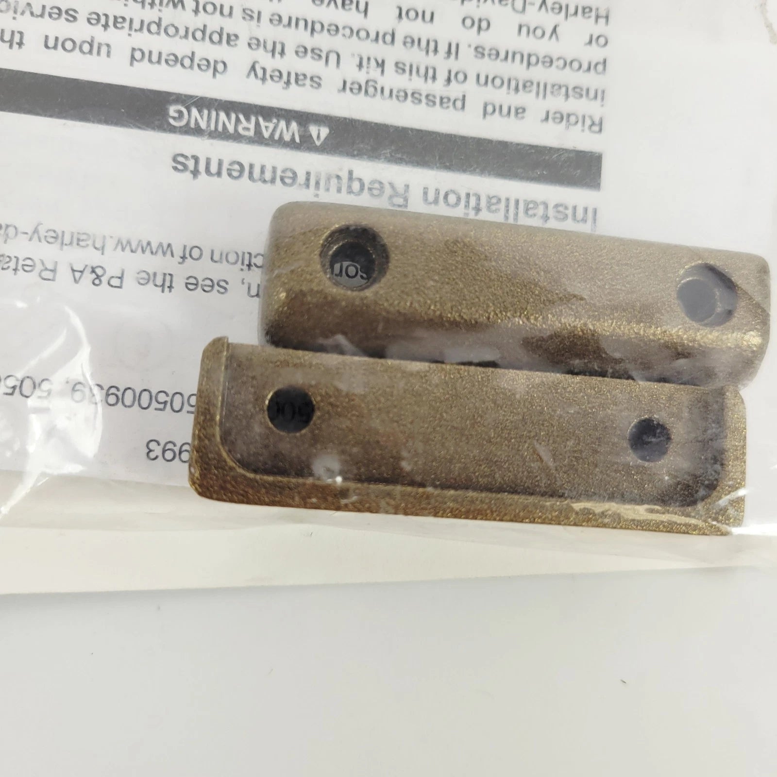 Footpeg Trim Pieces for Harley-Davidson Dominion (OEM 50500938)