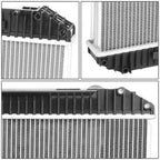 3-Row Aluminum Radiator for Freightliner FLD, FL, Sterling Acterra (2001–2007)