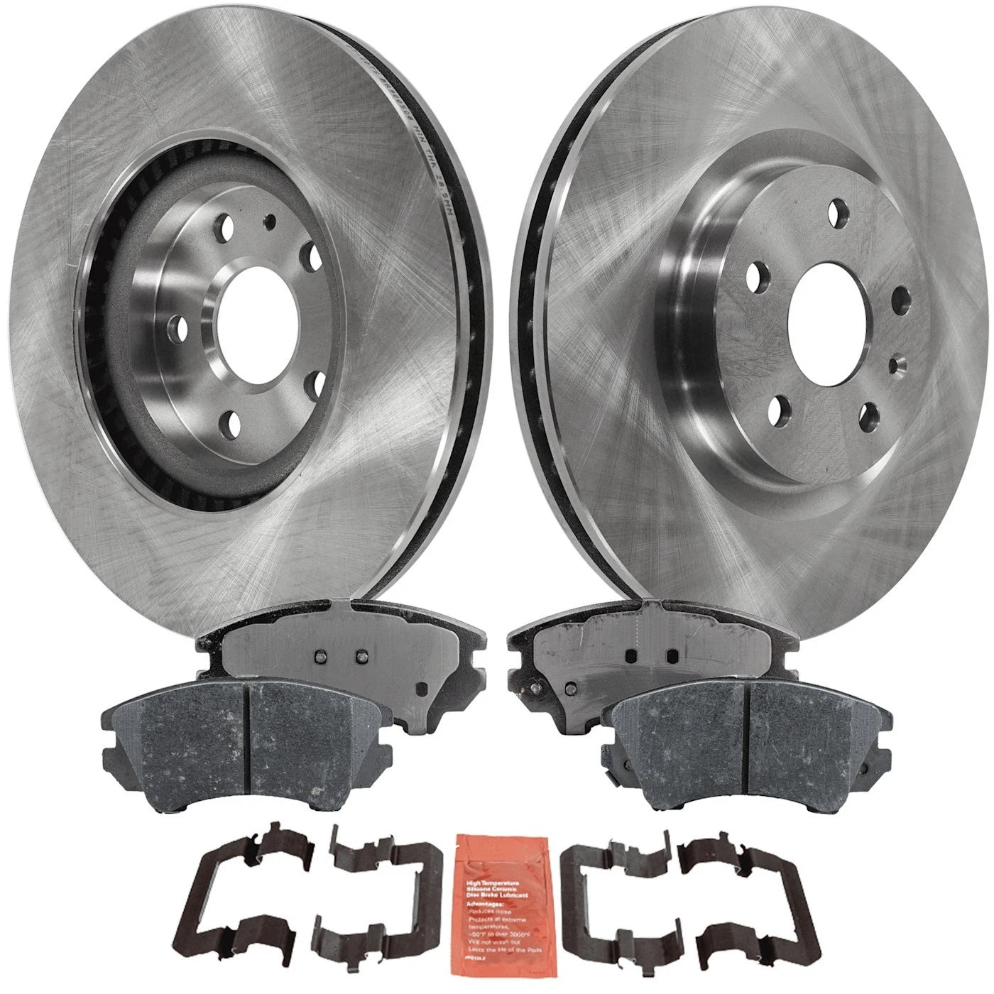 Front Brake Disc Rotors and Pads Kit for Chevrolet Caprice (2011–2017)