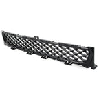 Black ABS Front Lower Bumper Grille Mesh for Jaguar XJ (2016-2021)