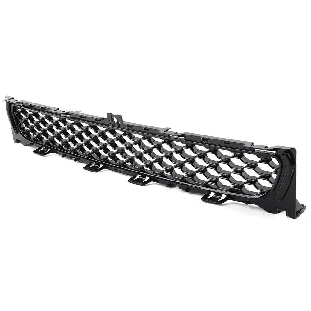 Black ABS Front Lower Bumper Grille Mesh for Jaguar XJ (2016-2021)