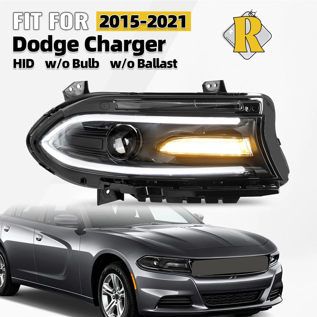 HID/Xenon Headlight for Dodge Charger (2015–2021) Right Side