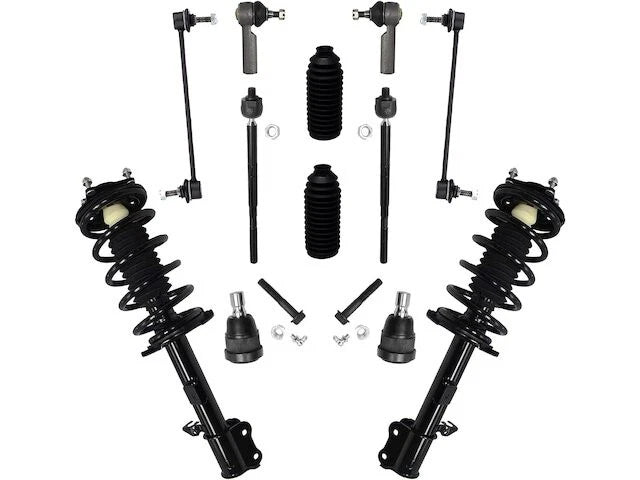 Front Strut Coil Spring Ball Joint Sway Bar Link Kit for Mazda Tribute (2001–2007) HQ833RY