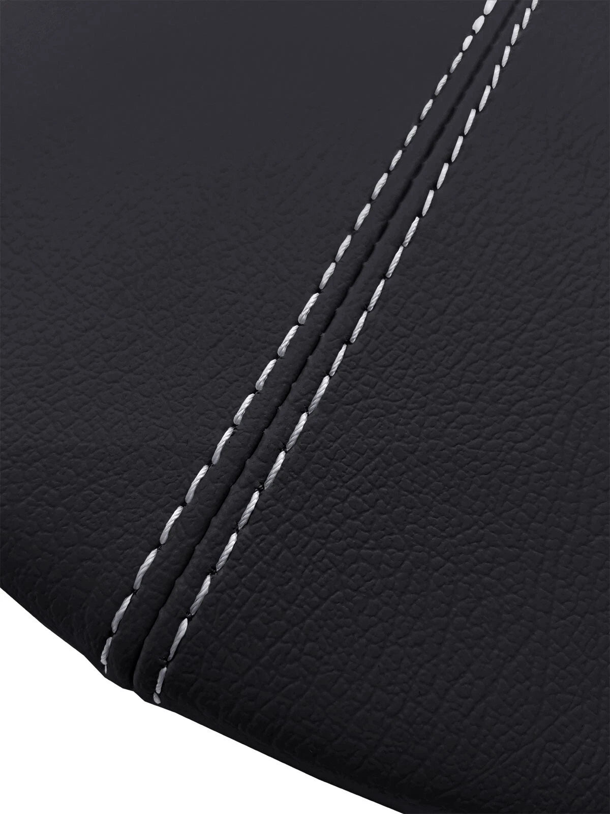 Console Armrest Cover for Chevrolet Malibu (2016–2020) White Stitch