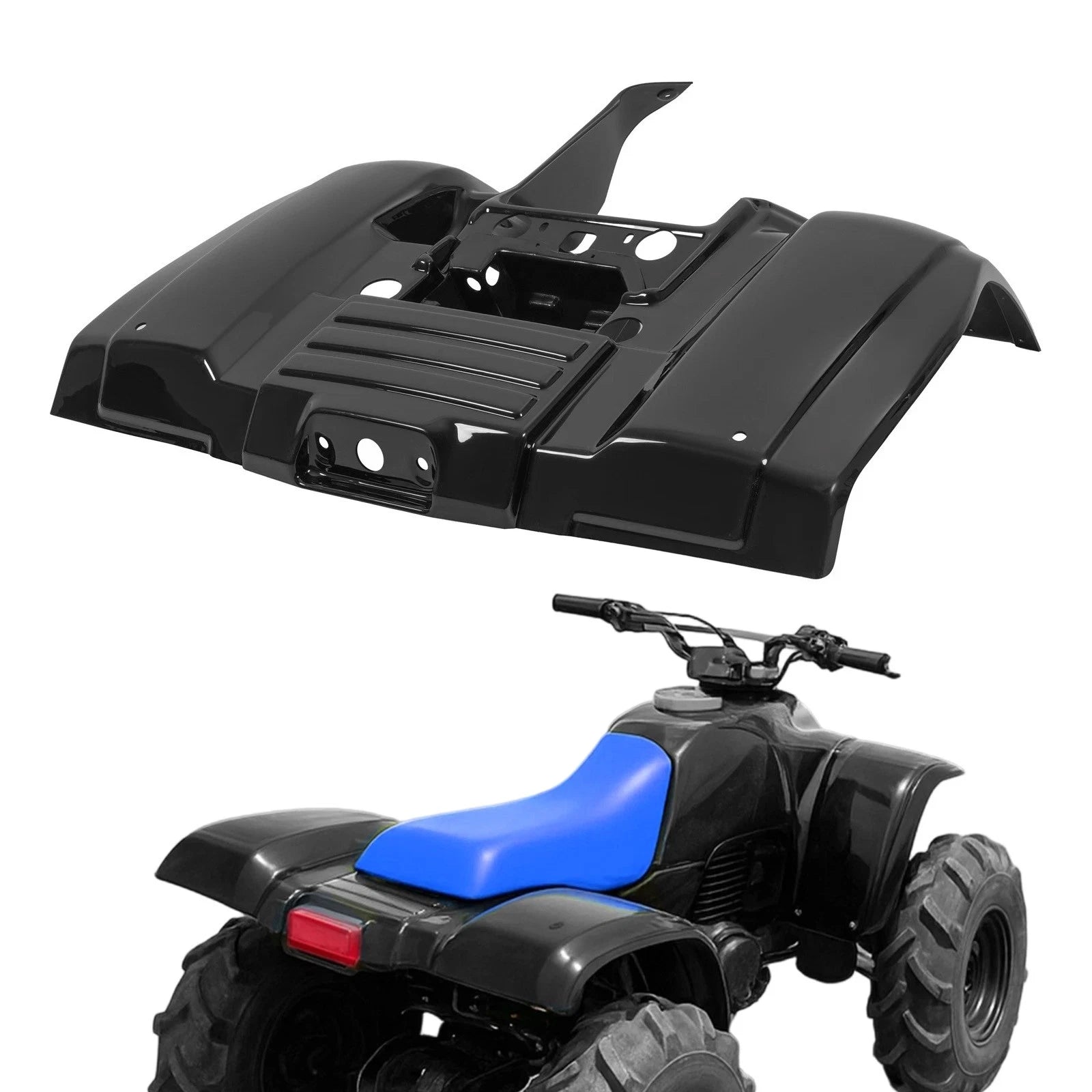 Rear Fender Flaps Mud Guards for Honda TRX300 (1988–2000)
