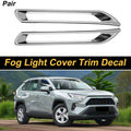 Set of 2 Rear Left Right Fog Light Cover Trim for Toyota RAV4 (2019–2025)
