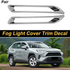 Set of 2 Rear Left Right Fog Light Cover Trim for Toyota RAV4 (2019–2025)