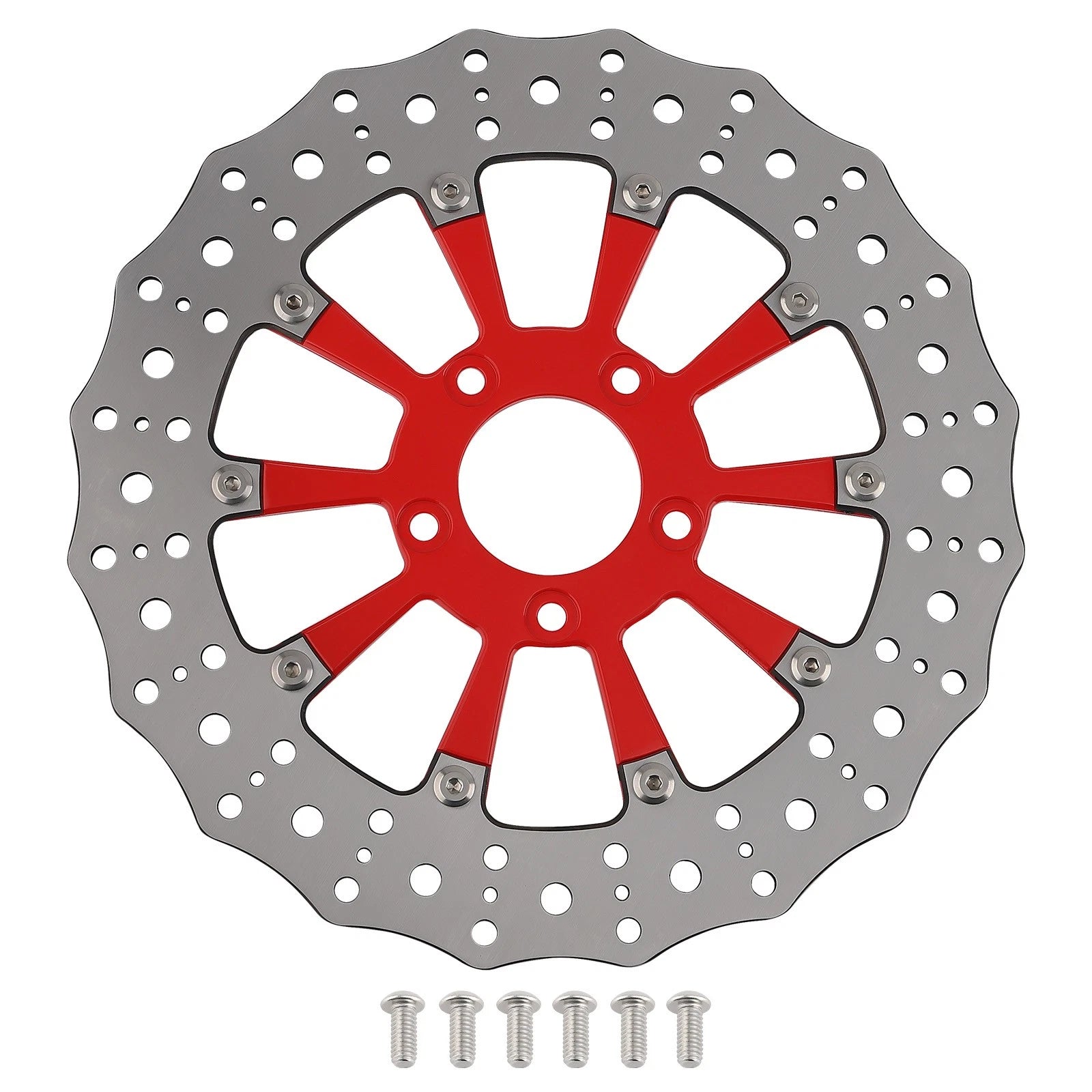 Floating Front Brake Rotor Disc Kit for Harley-Davidson Softail/Sportster (2015–2024)