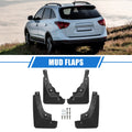 Mud Flaps Kit for Toyota RAV4 (2019–2023) Black Splash Guards 703820107026