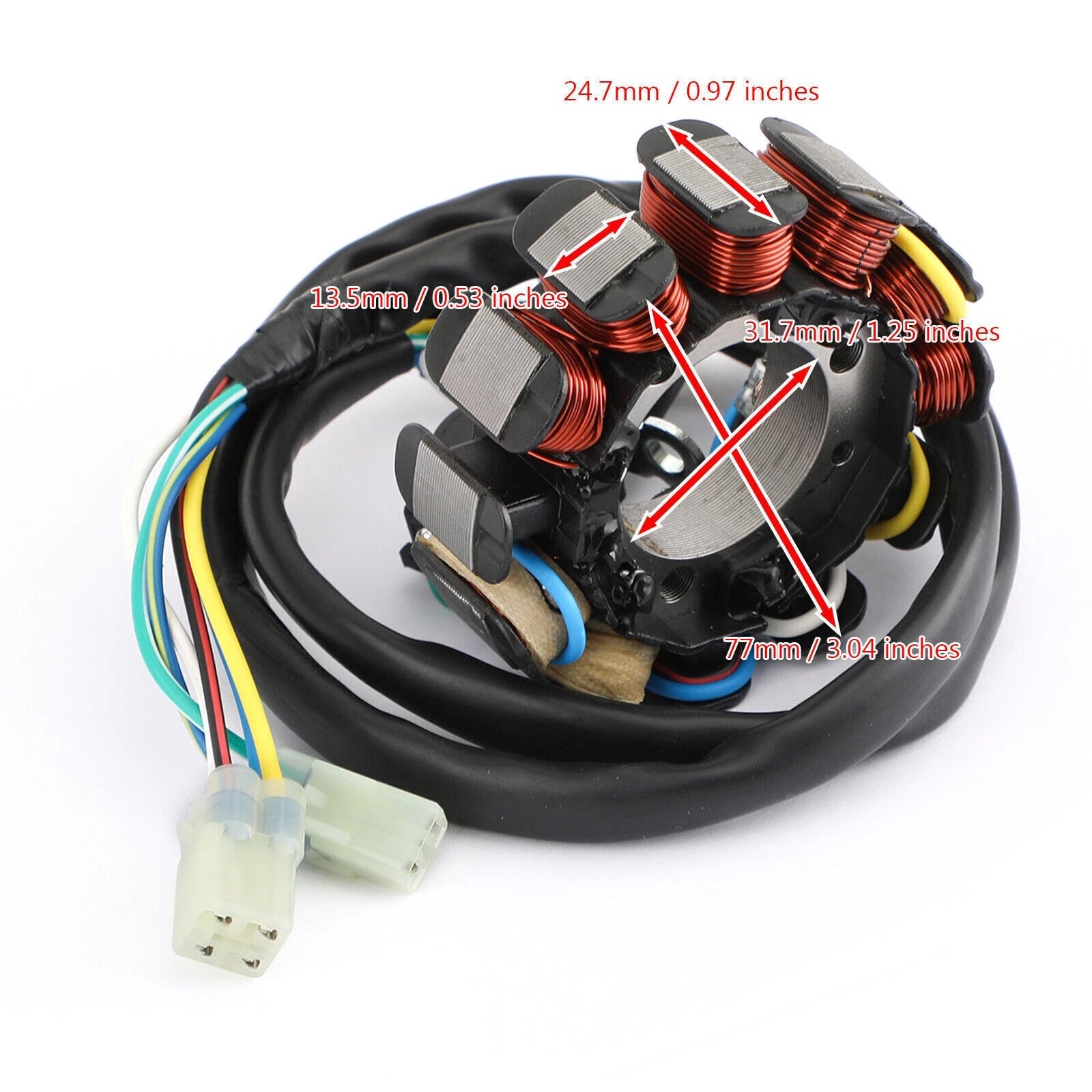 Stator Generator for Honda CRF450 CRF450X (2005–2009, 2012–2017) 31120-MEY-672