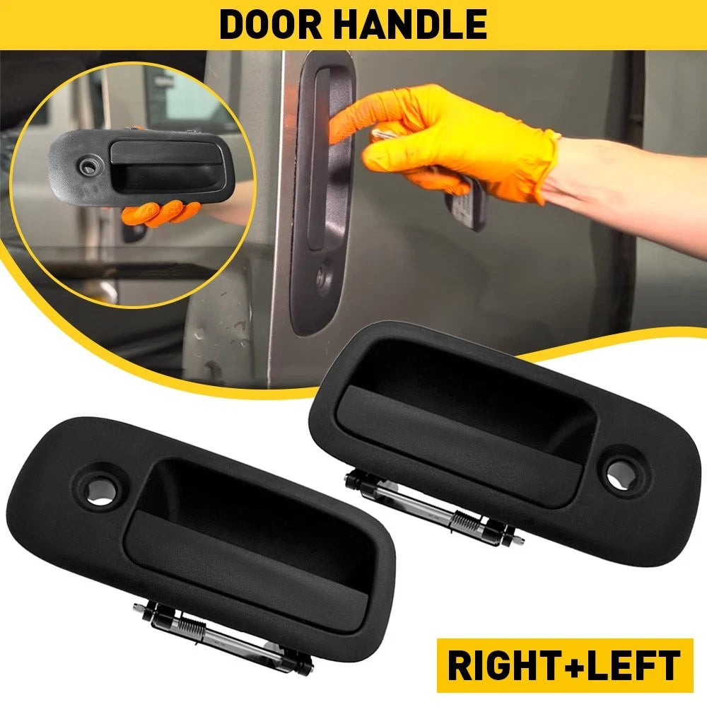Set of 2 Outside Front Door Handles for 1996–2009 Chevy Express Van