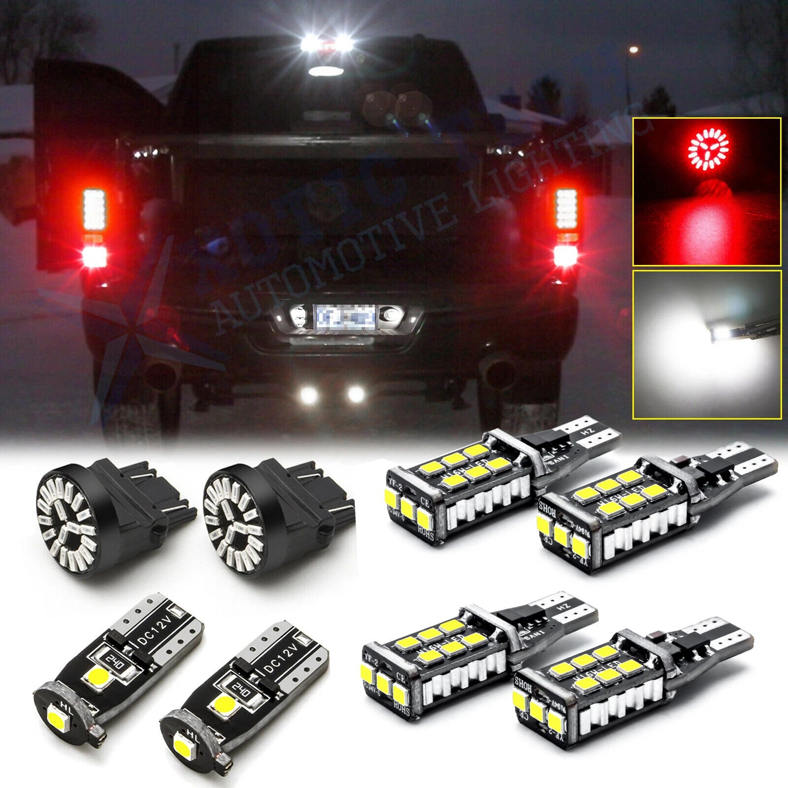 LED License for RAM 1500 2500 3500 (2007–2018)