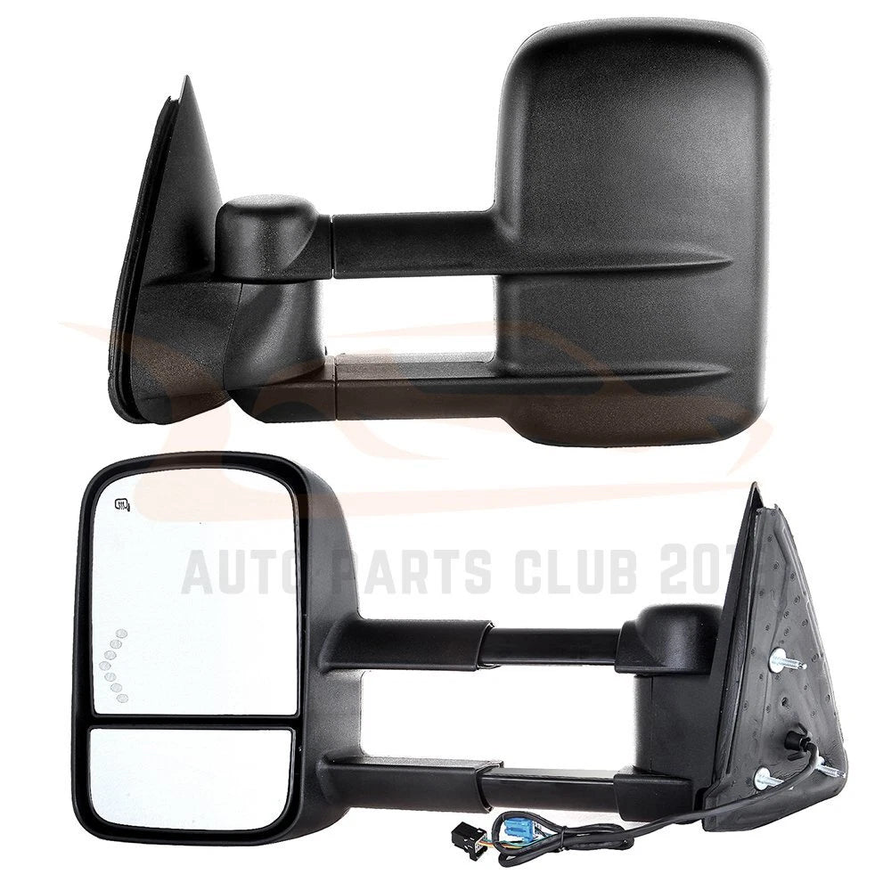 Power Heated Side Tow Mirrors for GMC Sierra Silverado (2003–2007)