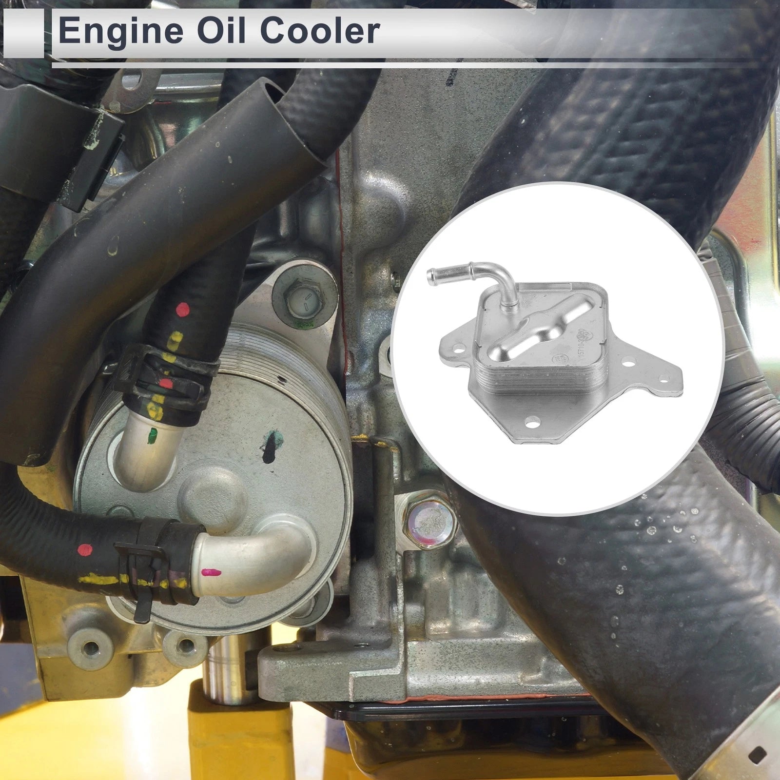 Engine Oil Cooler Set for Toyota Corolla (2006–2018) No. 1571033050
