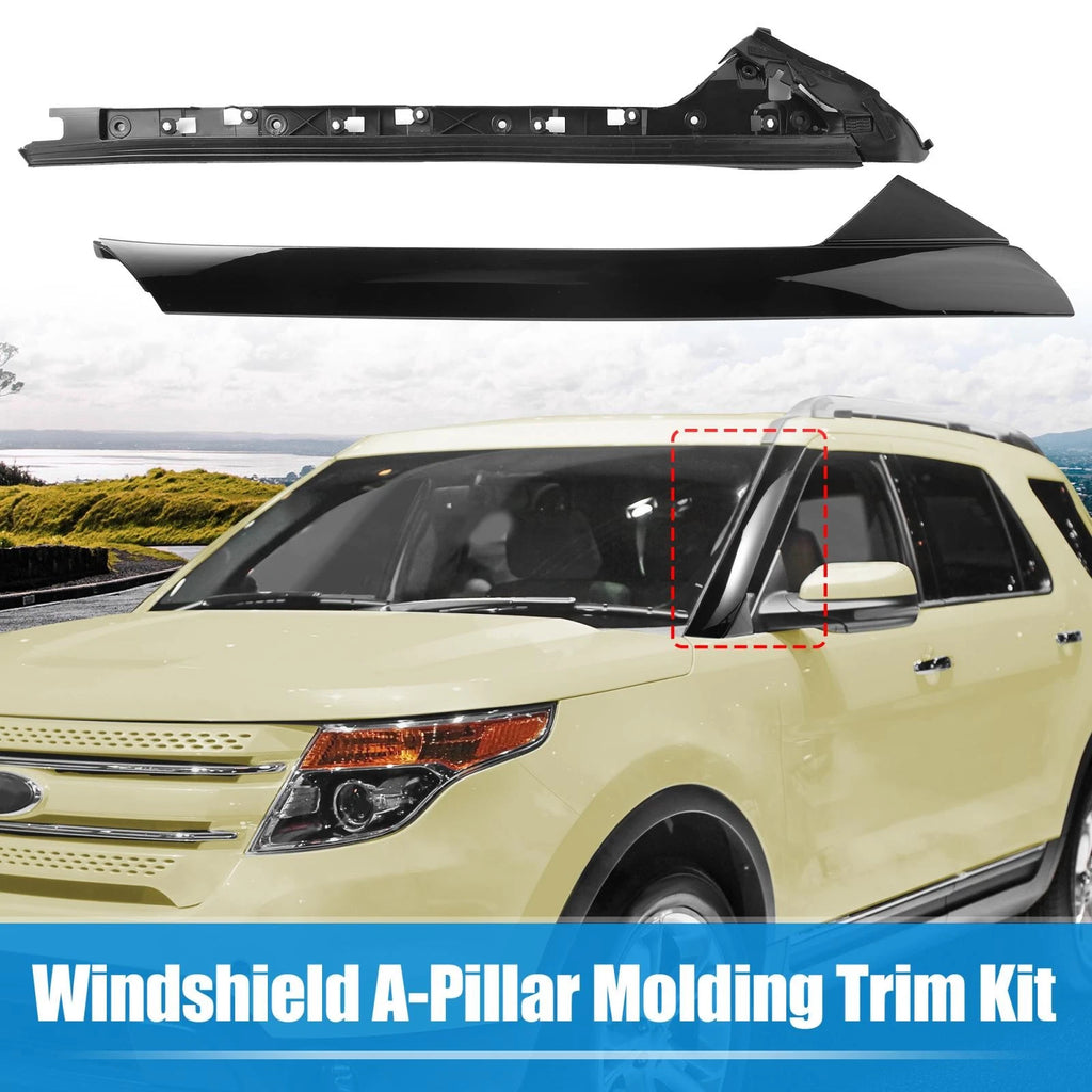 Windshield A-Pillar Trim Panel Kit for Ford Explorer (2011–2019) 926-450