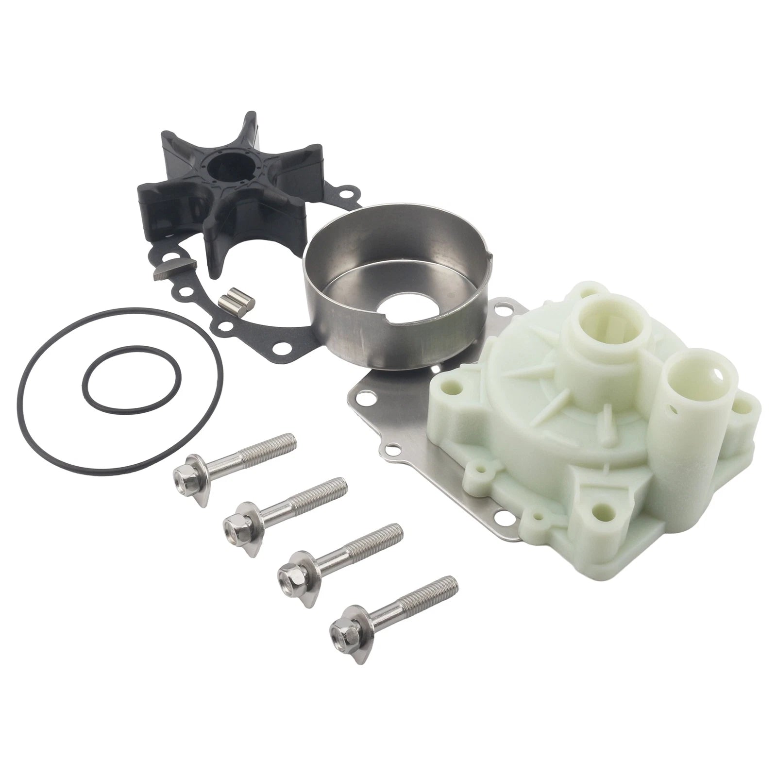 Water Pump Impeller Repair Kit for Yamaha Outboard (18-3396-1, 18-3396)