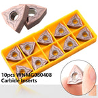 10pcs WNMG0804 WNMG080408 Carbide Inserts for Lathe Tool Holder