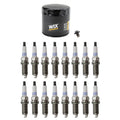 Wix Engine Oil Filter & Denso Spark Plugs Set for Dodge Challenger Charger (2015–2023)