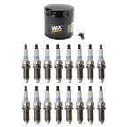 Wix Engine Oil Filter & Denso Spark Plugs Set for Dodge Challenger Charger (2015–2023)