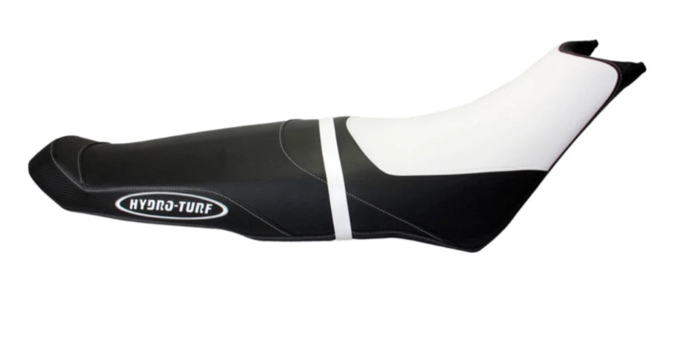 Hydro-Turf Seat Cover for SeaDoo Spark Trixx 3-Up (2014–2020) Black/White Vinyl