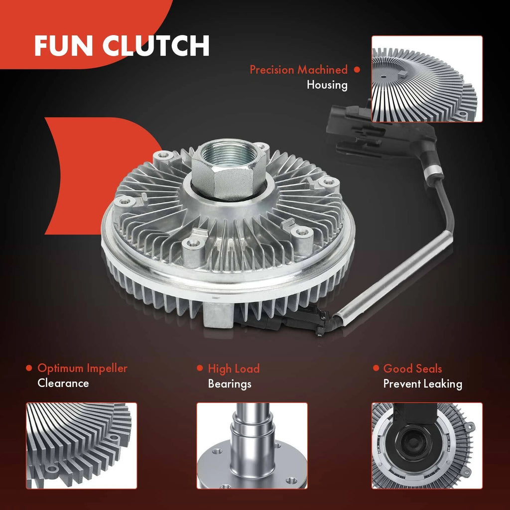 Electric Cooling Fan Clutch for Ford F-350 F-450 Super Duty (2008–2010)