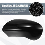 Left Side Mirror Cover Cap Gloss Black for Nissan Qashqai J10 (2007–2014)