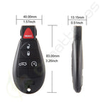 Keyless Entry Remote Fob for Dodge Challenger (2009–2014)