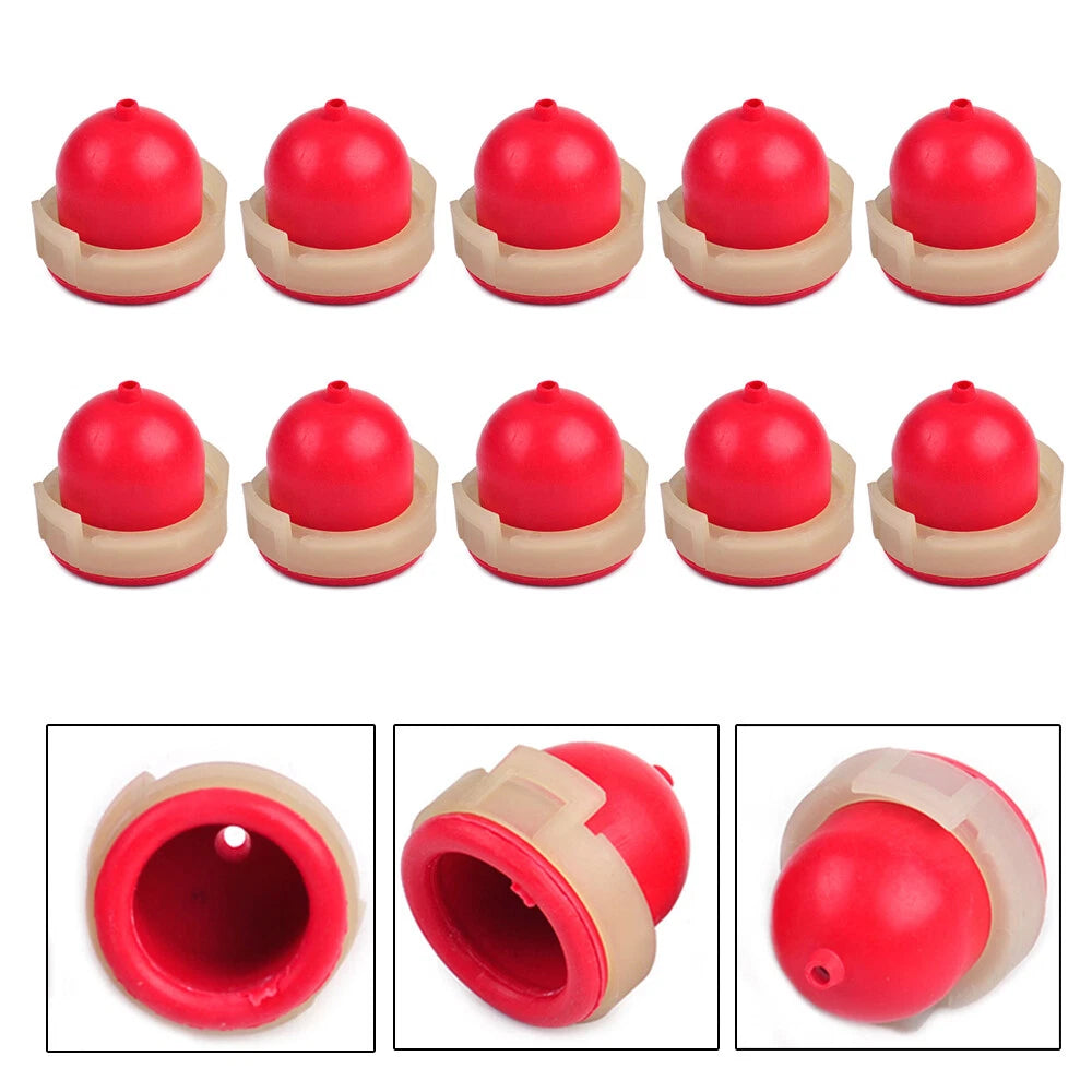 10Pcs Primer Bulb for B&S 694395 496115 4180 5085H 5085K (Lawn Mower)