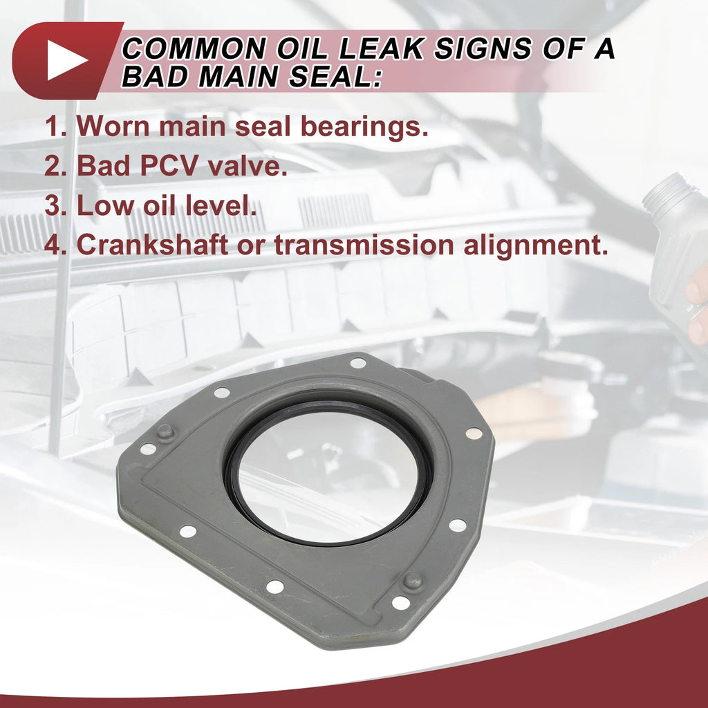 1 Pc Crankshaft Oil Seal with Flange for Audi VW 2.0T TSI (No. 06H103171F)