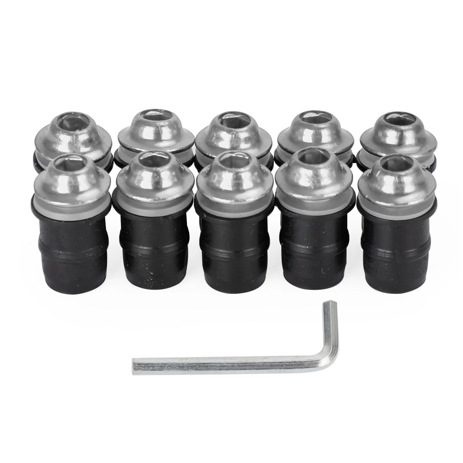 10 Pack M5x16 Windshield Screen Screw Bolts for Motorcycle