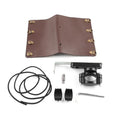 Universal Motorcycle Cup Holder for Harley - Dark Brown