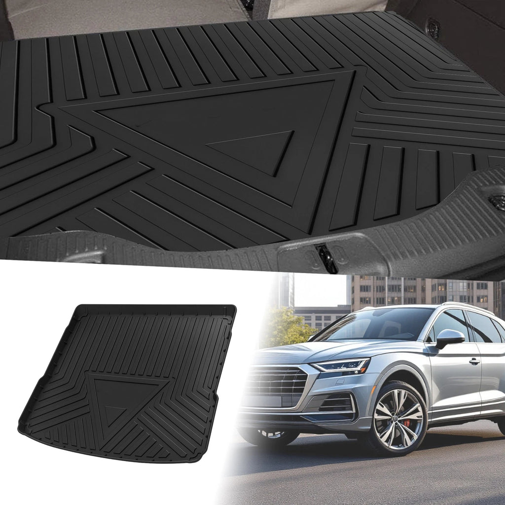 Cargo Liner Rear Trunk Mat for Audi Q5 SQ5 (2018–2024) TPE 1 Pc