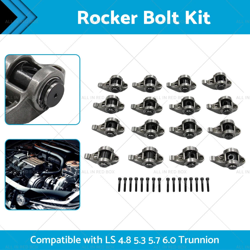 Rocker Arms with Trunion Kit for LS 4.8 5.3 5.7 6.0 (2000–2019)