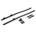 Front Subframe Connector Kit for Mustang (1979–2004) Full Length Raw Powder Coated