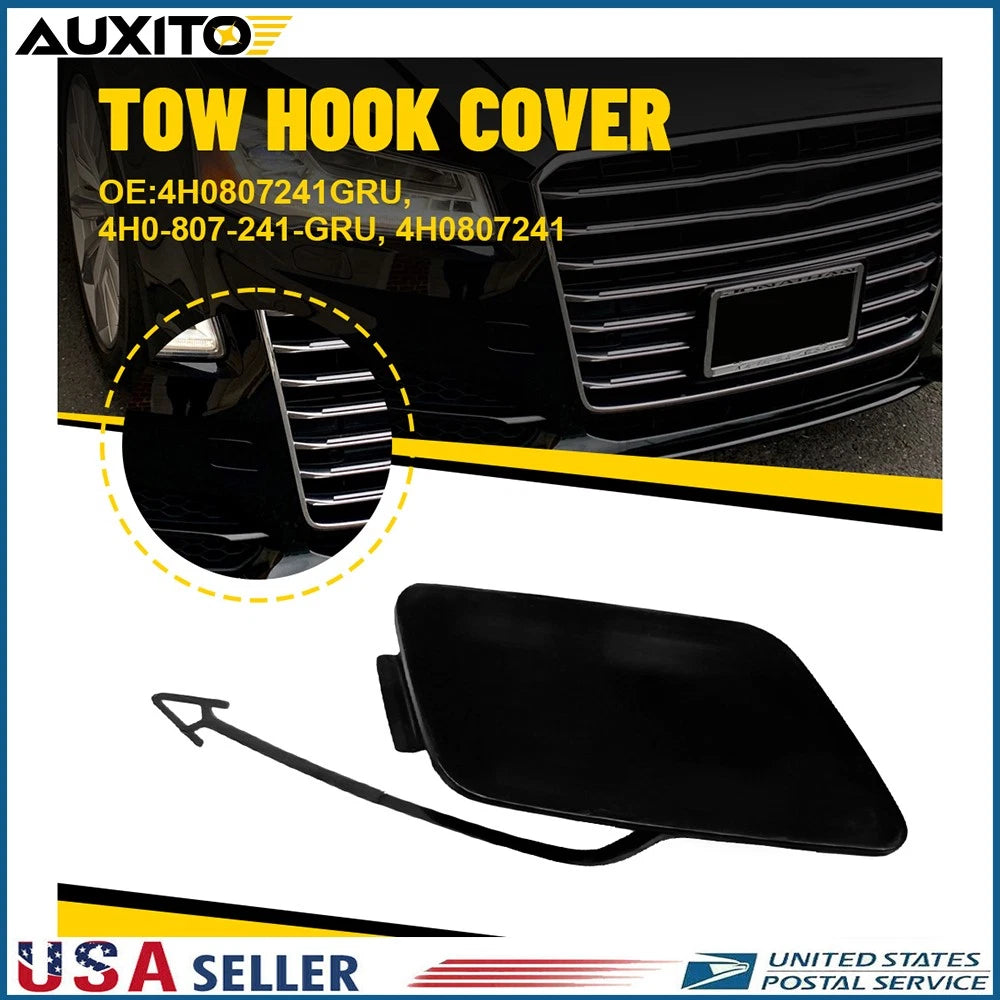 Tow Hook Eye Cover Cap for Audi A8 Quattro (2011–2014)