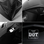 DOT Adult Full Face Helmet for Off Road Dirt Bike Motocross M/L/XL/XXL